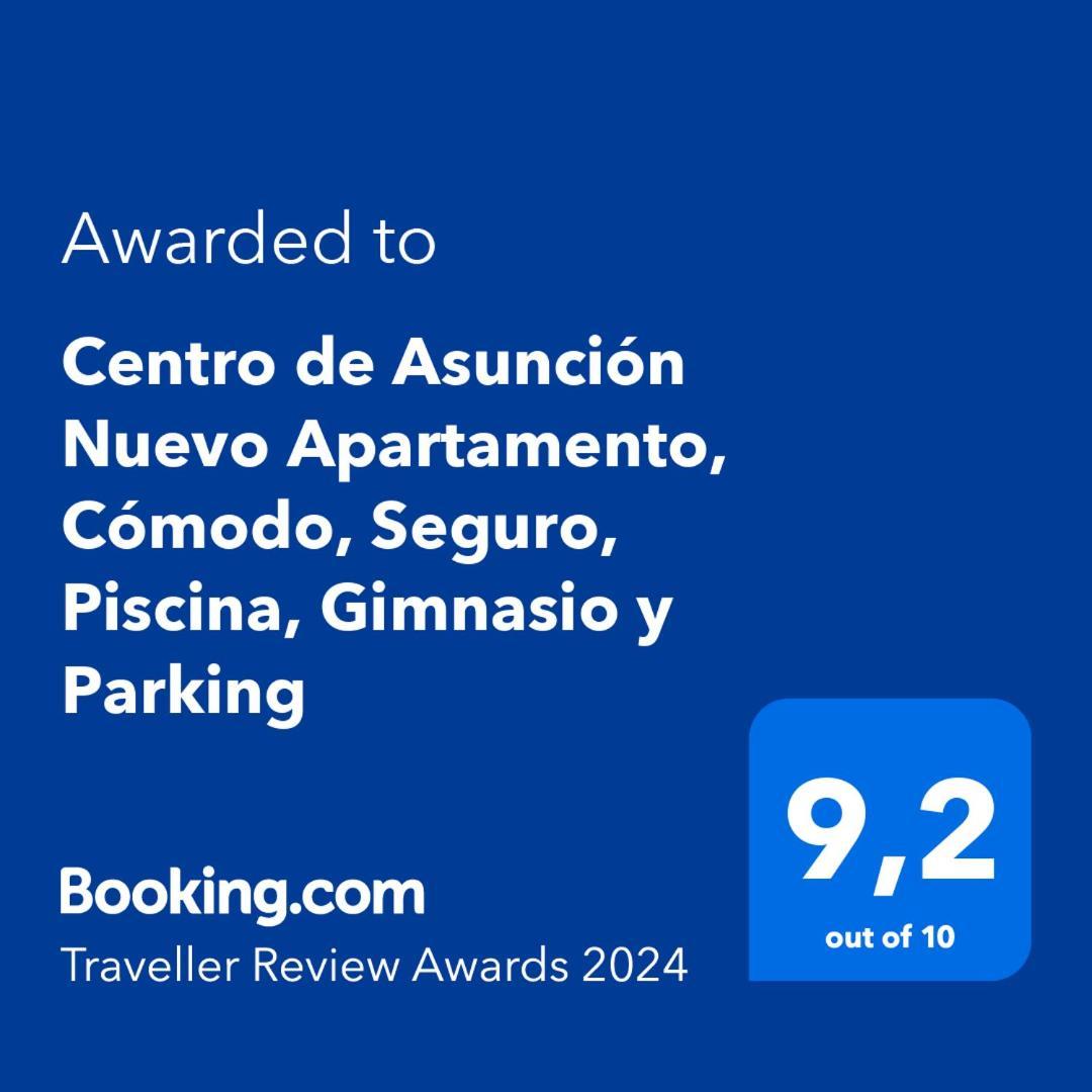 Centro De Asuncion Nuevo Apartamento, Comodo, Seguro, Piscina, Gimnasio Y Parking Exterior photo